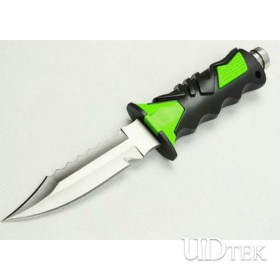 High Quality Cusp Edition Rubber Handle Diving Knife UD49911C